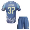 Maillot de Supporter Ajax Amsterdam Josip Sutalo 37 Extérieur 2024-25 Pour Enfant